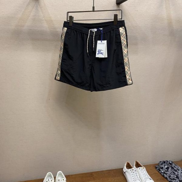 designer,replica,clothing,fake,1:1,lv,luxury,high quality Burberry drawstring check swim trunks (MOZ2KJ)