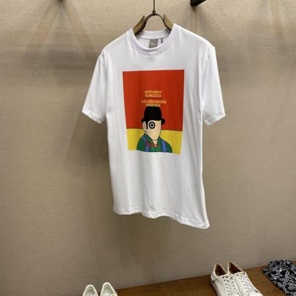 designer,replica,clothing,fake,1:1,lv,luxury,high quality Dior Book Cover Print T-shirt (MYCC0K)