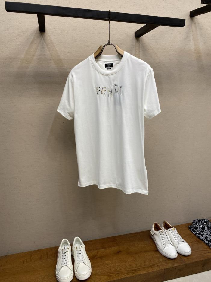 designer,replica,clothing,fake,1:1,lv,luxury,high quality Fendi embroidered round neck short-sleeved top (Z6JOJ0) designer,replica,clothing,fake,1:1,lv,luxury,high quality Fendi embroidered round neck short-sleeved top (Z6JOJ0)