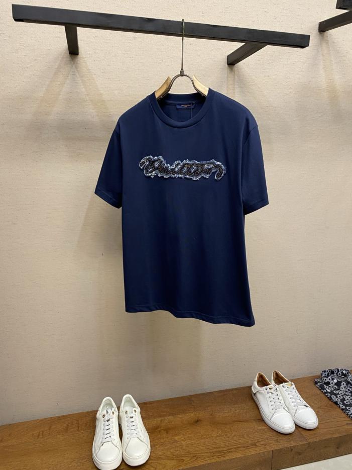 designer,replica,clothing,fake,1:1,lv,luxury,high quality LV Denim Appliqué Embroidered Crew Neck Short-Sleeve T-Shirt (8GNMQD) designer,replica,clothing,fake,1:1,lv,luxury,high quality LV Denim Appliqué Embroidered Crew Neck Short-Sleeve T-Shirt (8GNMQD)