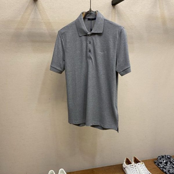 designer,replica,clothing,fake,1:1,lv,luxury,high quality LV Summer Logo Embroidered Polo Shirt in Piqué Cotton (X3W8ZL)