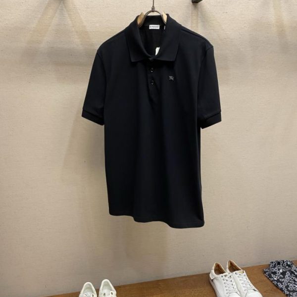 designer,replica,clothing,fake,1:1,lv,luxury,high quality Burberry Polo Shirt with Metallic Equestrian Logo (GDN2I9)