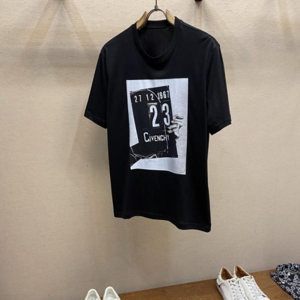 designer,replica,clothing,fake,1:1,lv,luxury,high quality Givenchy New Short-Sleeve T-Shirt (1BQA97)