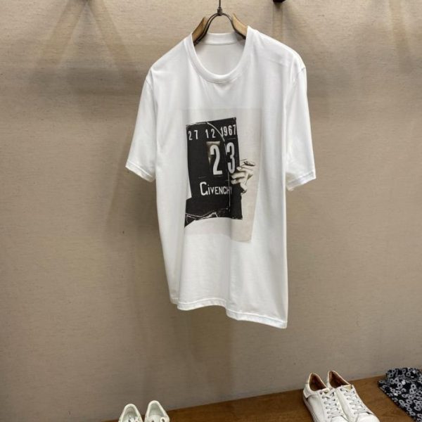 designer,replica,clothing,fake,1:1,lv,luxury,high quality Givenchy’s new short-sleeved T-shirt (G3CI1I)