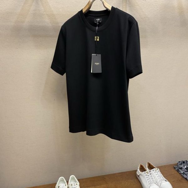 designer,replica,clothing,fake,1:1,lv,luxury,high quality Fendi Early Spring Limited Edition Cotton T-Shirt (ZV4NL2)