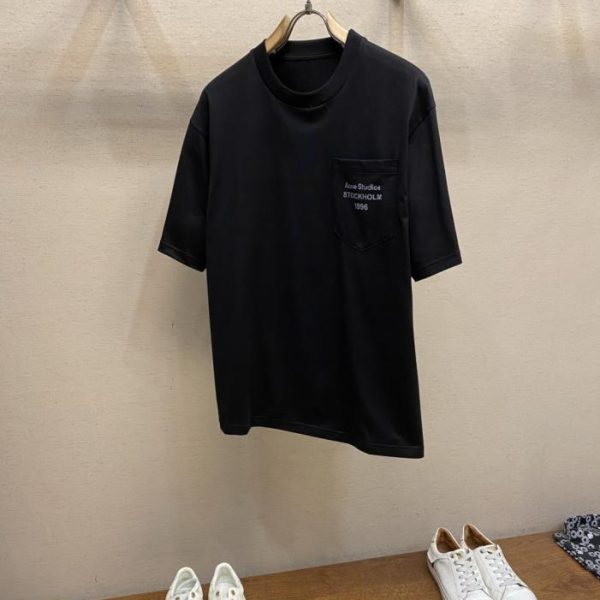 designer,replica,clothing,fake,1:1,lv,luxury,high quality Acne Studios New Short-Sleeve T-Shirt (H2WU9L)