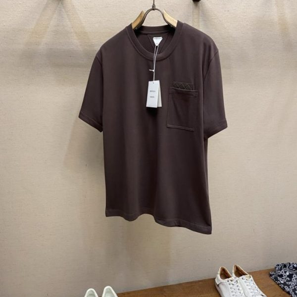 designer,replica,clothing,fake,1:1,lv,luxury,high quality BOTTEGA VENETA Heavyweight Cotton Short-Sleeve T-Shirt (70XQ70)