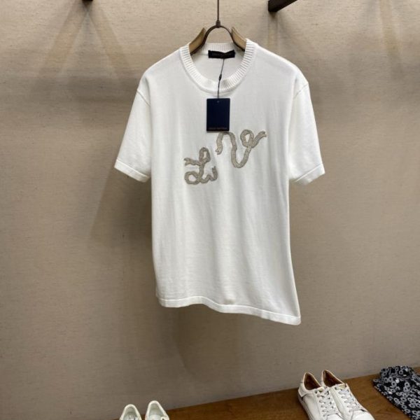 designer,replica,clothing,fake,1:1,lv,luxury,high quality LV cotton short-sleeved shirt (O4C7HJ)