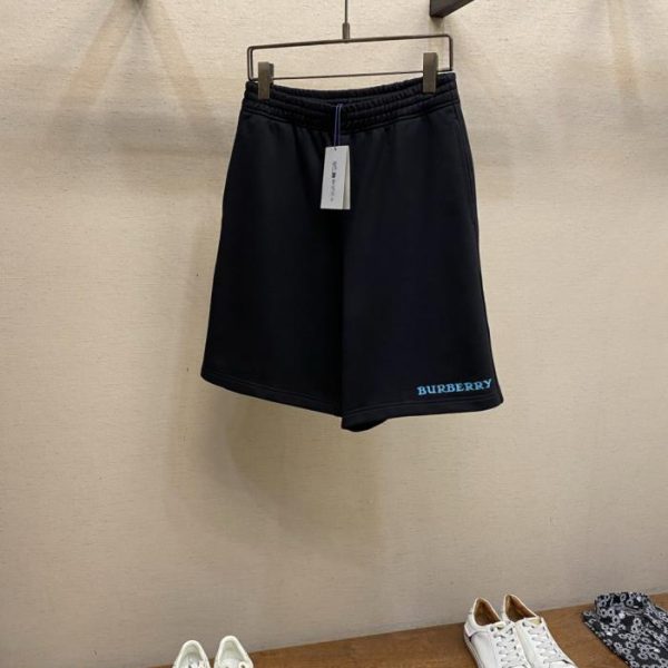 designer,replica,clothing,fake,1:1,lv,luxury,high quality Burberry Blue Knight Cotton Shorts (0GA0DZ)