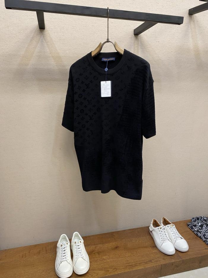 designer,replica,clothing,fake,1:1,lv,luxury,high quality LV patchwork jacquard short-sleeved crew neck knit T-shirt (YGU06S) designer,replica,clothing,fake,1:1,lv,luxury,high quality LV patchwork jacquard short-sleeved crew neck knit T-shirt (YGU06S)
