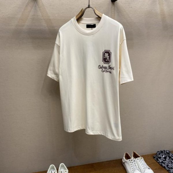 designer,replica,clothing,fake,1:1,lv,luxury,high quality AMIRI Summer New Arrival Pure Cotton Short-Sleeve Heavyweight T-Shirt, Heavy-Duty Print, Unisex (UM0VQ5)