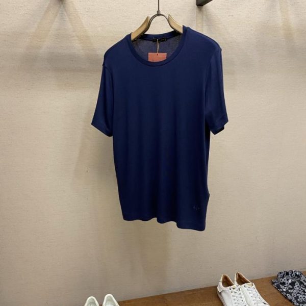 designer,replica,clothing,fake,1:1,lv,luxury,high quality Nuoyou Pianya, Italian luxury understated old-money style Tremezzo men’s T-shirt (EU7YR3)