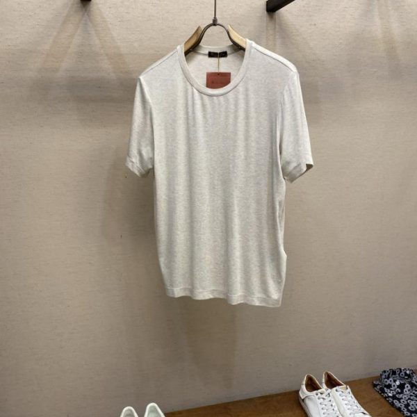 designer,replica,clothing,fake,1:1,lv,luxury,high quality Nuoyou Pianya, Italian luxury understated old-money style Tremezzo men’s T-shirt (X5C9JE)