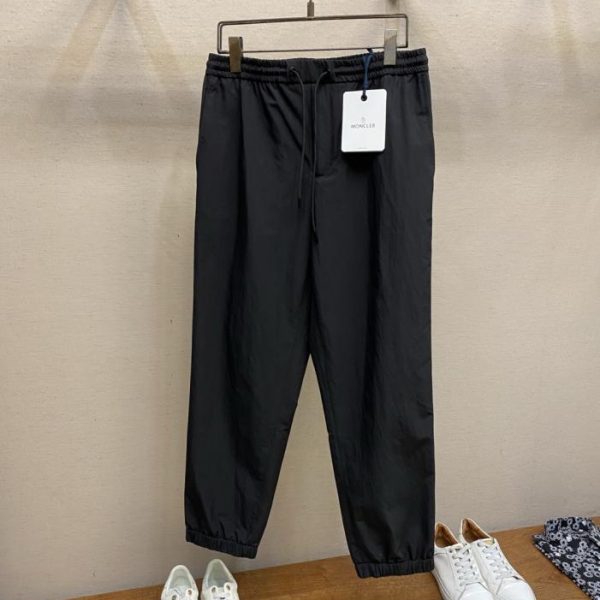 designer,replica,clothing,fake,1:1,lv,luxury,high quality Moncler striped trim jogger quick-drying pants fabric (Z8A6D9)