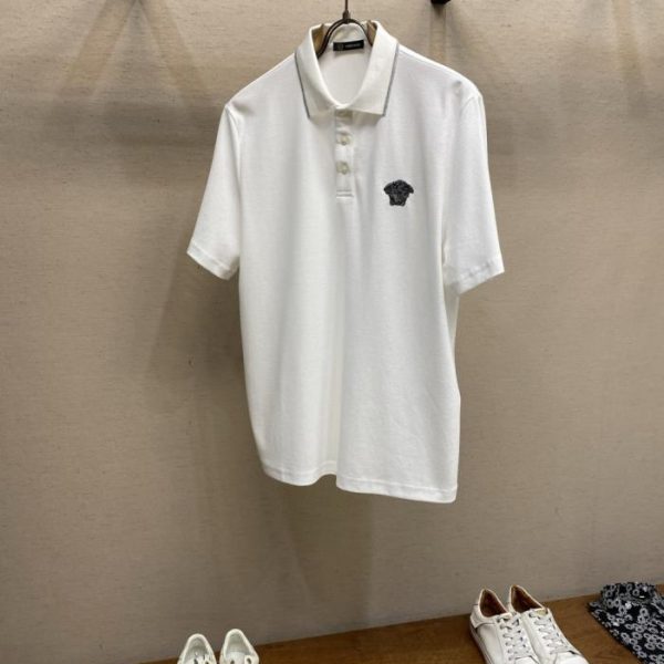 designer,replica,clothing,fake,1:1,lv,luxury,high quality New Versace Polo Shirt (BQ9N77)