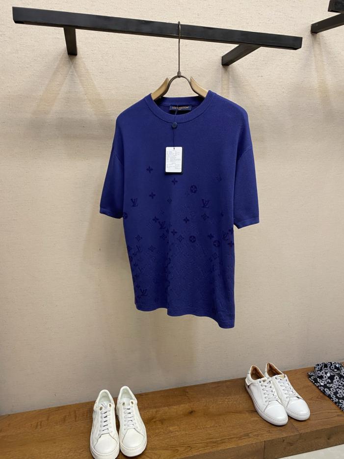 designer,replica,clothing,fake,1:1,lv,luxury,high quality Louis Vuitton Monogram Jacquard Knit Short-Sleeve T-Shirt (7FAJGG) designer,replica,clothing,fake,1:1,lv,luxury,high quality Louis Vuitton Monogram Jacquard Knit Short-Sleeve T-Shirt (7FAJGG)
