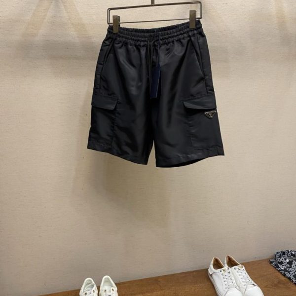 designer,replica,clothing,fake,1:1,lv,luxury,high quality Prada flip-up cargo shorts (1GCX2U)