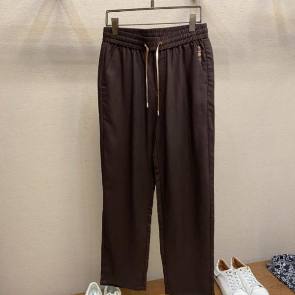 designer,replica,clothing,fake,1:1,lv,luxury,high quality LP Collection | Lyocell Linen Blend Casual Pants (UK0CHV)