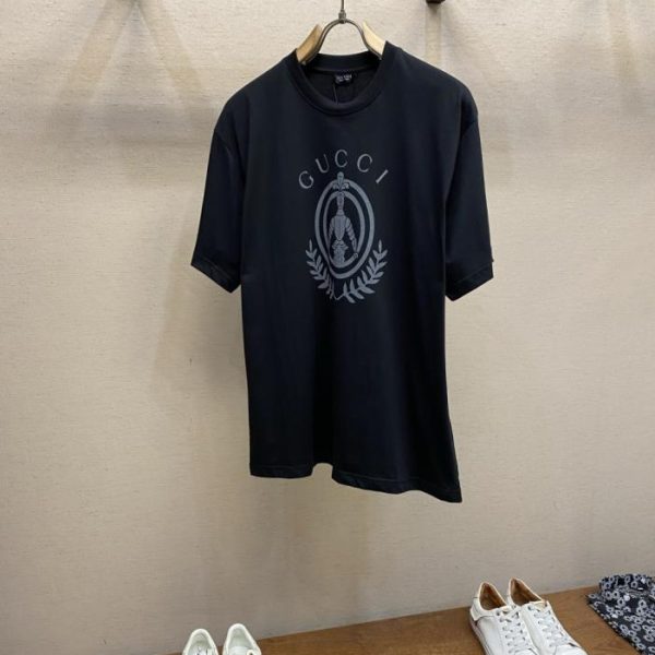 designer,replica,clothing,fake,1:1,lv,luxury,high quality Gucci Armor Logo Crew Neck Short-Sleeve T-Shirt (N5XCO6)