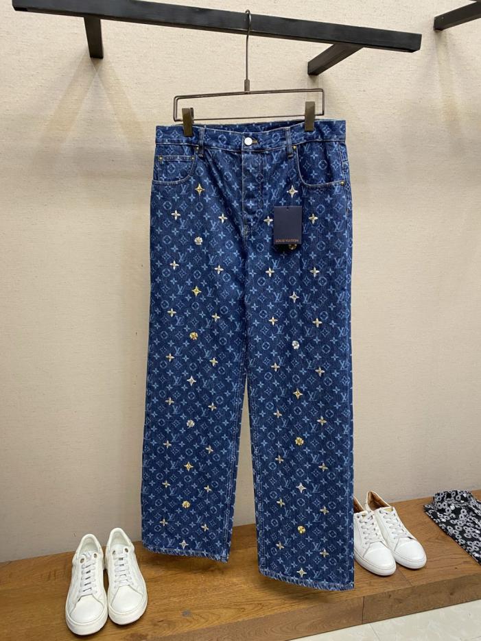 designer,replica,clothing,fake,1:1,lv,luxury,high quality New LOUIS VUITTON all-over daisy print jeans (GHK5BS) designer,replica,clothing,fake,1:1,lv,luxury,high quality New LOUIS VUITTON all-over daisy print jeans (GHK5BS)