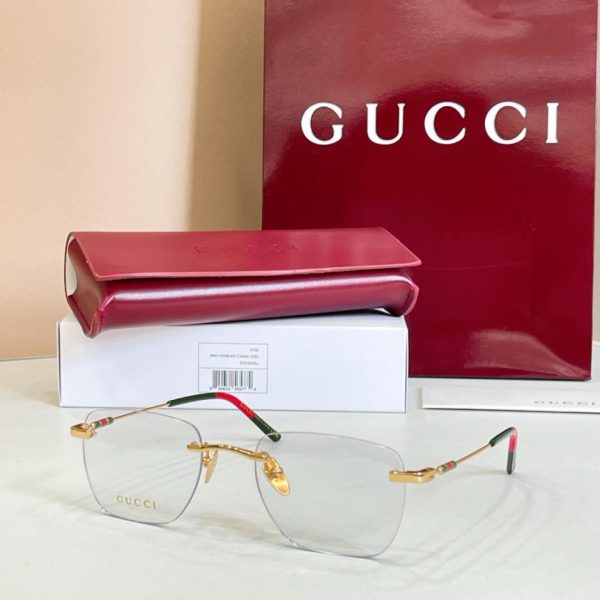 designer,replica,clothing,fake,1:1,lv,luxury,high quality GUCCI rimless eyeglasses frame, available with prescription lenses, MODEL 2099O (O5R48D)