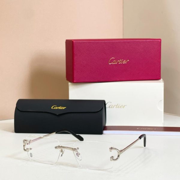 designer,replica,clothing,fake,1:1,lv,luxury,high quality Cartier rimless eyeglasses with prescription lenses, MODEL CT0912S (3TIVYF)