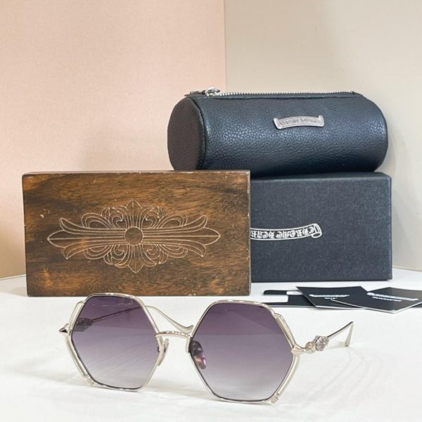 designer,replica,clothing,fake,1:1,lv,luxury,high quality Chrome Hearts Sunglasses Model Creamed (GISO6V)