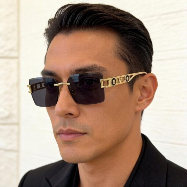 designer,replica,clothing,fake,1:1,lv,luxury,high quality VERSACE European and American style fashionable sunglasses, men’s glasses, men’s sun visors (KSKRGX)