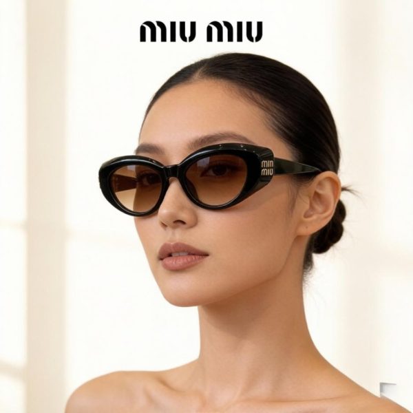 designer,replica,clothing,fake,1:1,lv,luxury,high quality MIUMIU Cat Eye Sunglasses (2VA7VE)