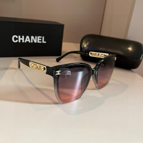 designer,replica,clothing,fake,1:1,lv,luxury,high quality Chanel elegant sunglasses, the same style worn by bloggers (TLG7O1)