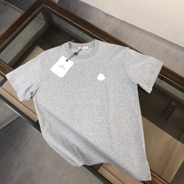 designer,replica,clothing,fake,1:1,lv,luxury,high quality Style number M1107 Moncler 《Official website same print pattern》 Double yarn pure cotton short-sleeved shirt (8N55T7)