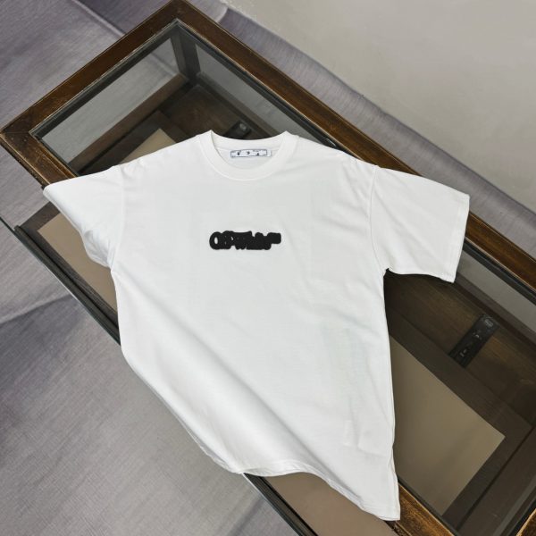 designer,replica,clothing,fake,1:1,lv,luxury,high quality OFF-WHITE Spring/Summer New Arrival Couple Crew Neck T-Shirt with Letter Logo (10JJWA)