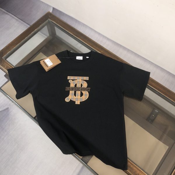 designer,replica,clothing,fake,1:1,lv,luxury,high quality BURBERRY Early Spring New Arrival Versatile Short-Sleeve T-Shirt (EZRV19)