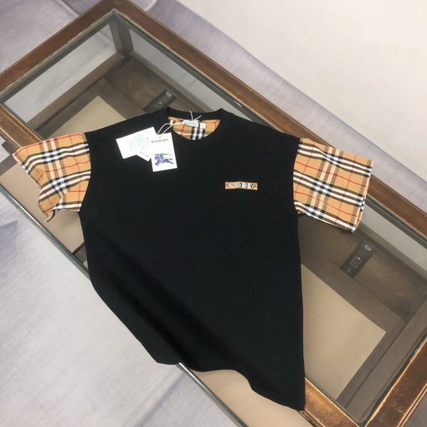 designer,replica,clothing,fake,1:1,lv,luxury,high quality BURBERRY’s latest versatile short-sleeved T-shirt (BHY2EB)