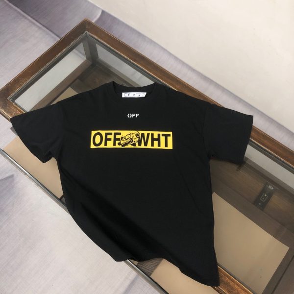 designer,replica,clothing,fake,1:1,lv,luxury,high quality OFF-WHITE Spring/Summer New Arrival Couple Crew Neck T-Shirt with Letter Logo (AK6V61)