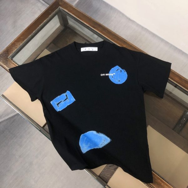 designer,replica,clothing,fake,1:1,lv,luxury,high quality OFF-WHITE Spring/Summer New Arrival Couple Crew Neck T-Shirt with Letter Logo (D9I8Y5)
