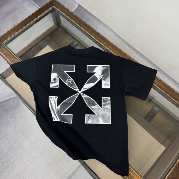 designer,replica,clothing,fake,1:1,lv,luxury,high quality OFF-WHITE Spring/Summer New Arrival Couple Crew Neck T-Shirt with Letter Logo Marking (EYTT2C)