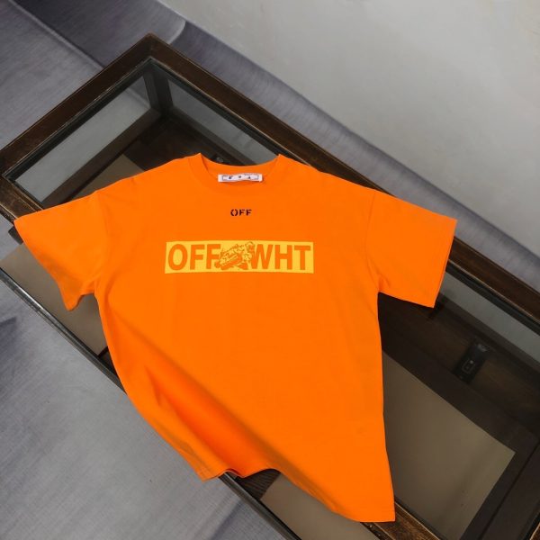 designer,replica,clothing,fake,1:1,lv,luxury,high quality OFF-WHITE Spring/Summer New Arrival Couple Crew Neck T-Shirt with Letter Logo (ND5TWT)