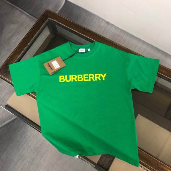 designer,replica,clothing,fake,1:1,lv,luxury,high quality BURBERRY boutique style crew neck short-sleeved T-shirt (81JJQ3)