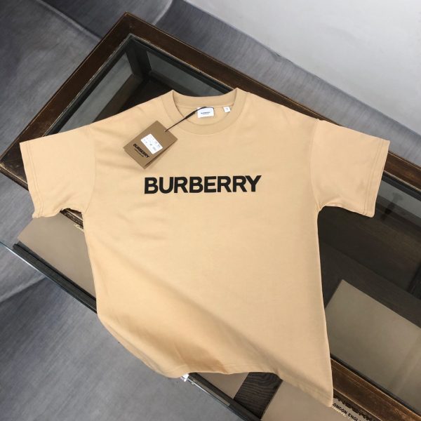 designer,replica,clothing,fake,1:1,lv,luxury,high quality BURBERRY boutique style crew neck short-sleeved T-shirt (SOLCJK)