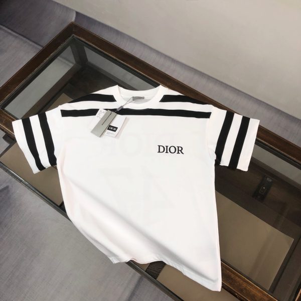 designer,replica,clothing,fake,1:1,lv,luxury,high quality DIOR boutique style crew neck printed letter short-sleeved T-shirt (X5SWZD)
