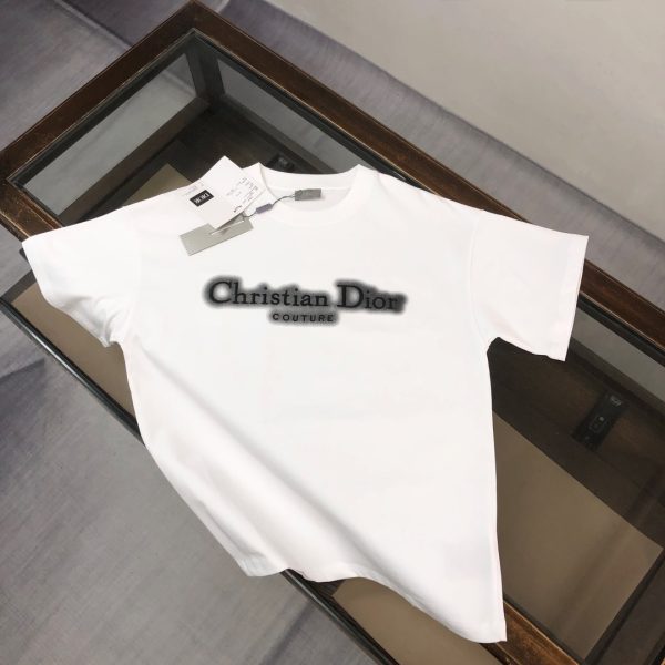 designer,replica,clothing,fake,1:1,lv,luxury,high quality DIOR boutique style crew neck short-sleeved shirt (TFTYLY)