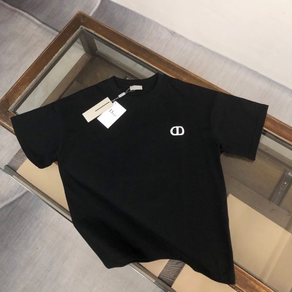 designer,replica,clothing,fake,1:1,lv,luxury,high quality DIOR boutique style crew neck short-sleeved T-shirt (EKNKFA)