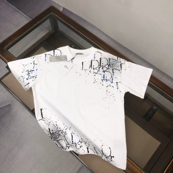 designer,replica,clothing,fake,1:1,lv,luxury,high quality DIOR boutique style crew neck short-sleeved shirt (X4NVIJ)