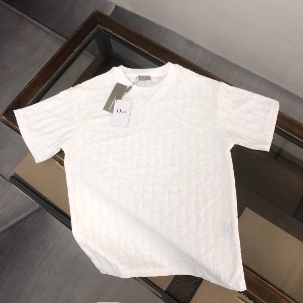 designer,replica,clothing,fake,1:1,lv,luxury,high quality DIOR boutique style terry cloth T-shirt, couple style (RJ31OJ)