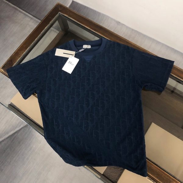 designer,replica,clothing,fake,1:1,lv,luxury,high quality DIOR boutique style terry fleece crew neck T-shirt, couple style (DUKVGV)