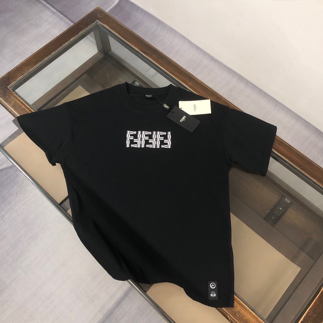 designer,replica,clothing,fake,1:1,lv,luxury,high quality FENDI boutique style crew neck short-sleeved T-shirt (6EX19R) designer,replica,clothing,fake,1:1,lv,luxury,high quality FENDI boutique style crew neck short-sleeved T-shirt (6EX19R)