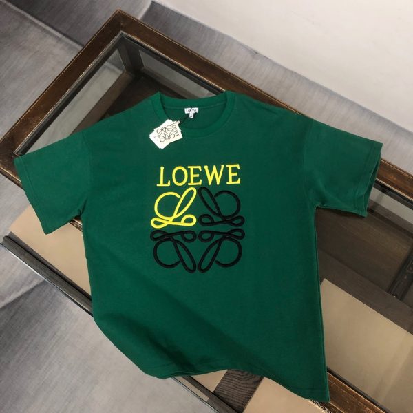 designer,replica,clothing,fake,1:1,lv,luxury,high quality LOEWE boutique style crew neck short-sleeved T-shirt (BR03R4)