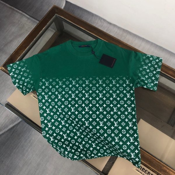 designer,replica,clothing,fake,1:1,lv,luxury,high quality Louis Vuitton New Gradient Print Short-Sleeve T-Shirt (L3ZNDD)