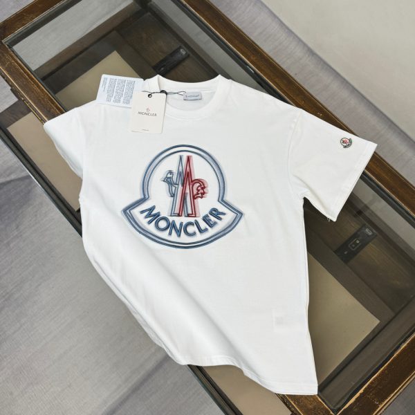 designer,replica,clothing,fake,1:1,lv,luxury,high quality MONCLER Spring/Summer New Arrival: Short-Sleeve Crew Neck T-Shirt, Unisex (4XUUTB)